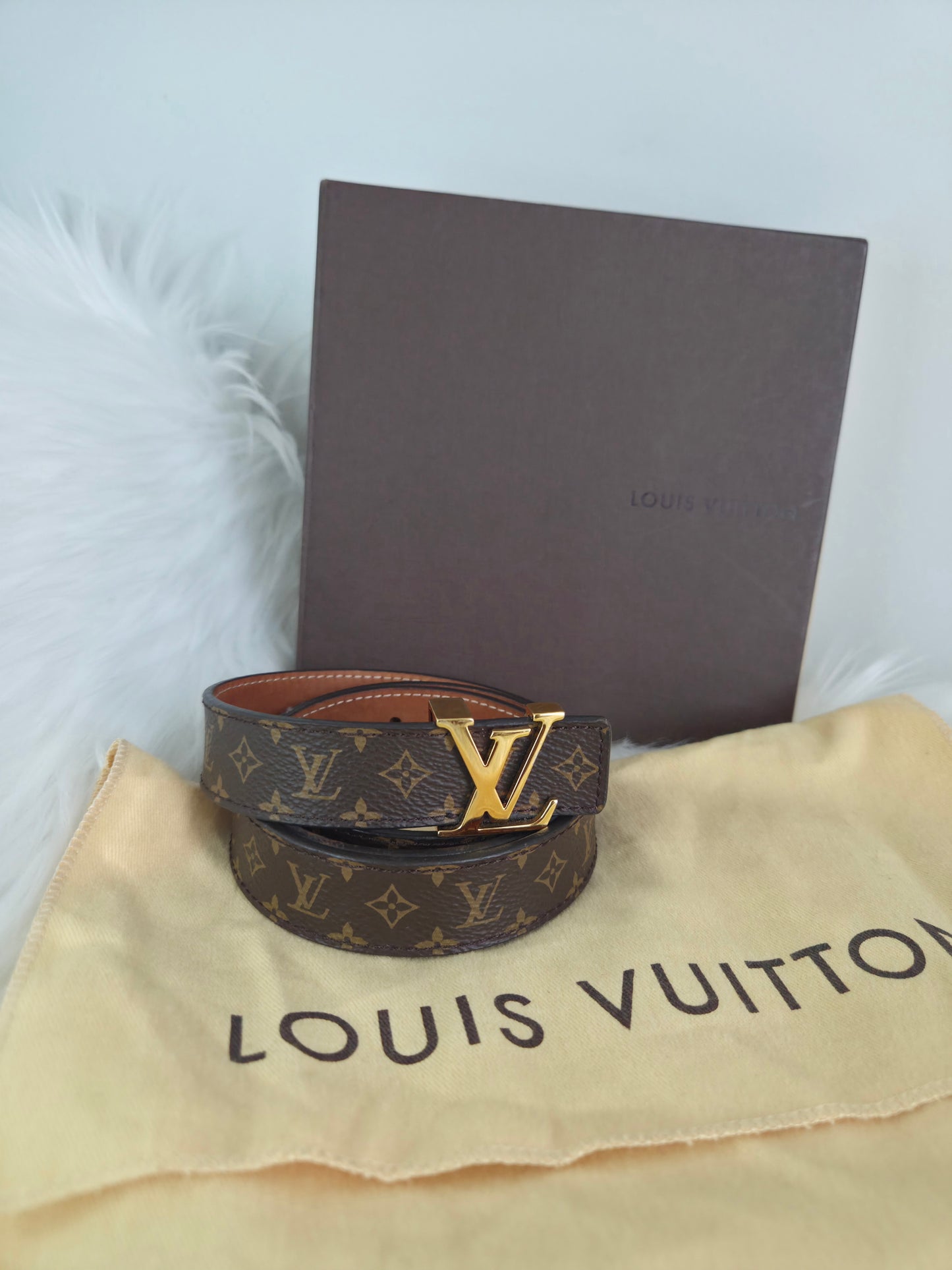 Louis Vuitton Monogram Initiales Belt
