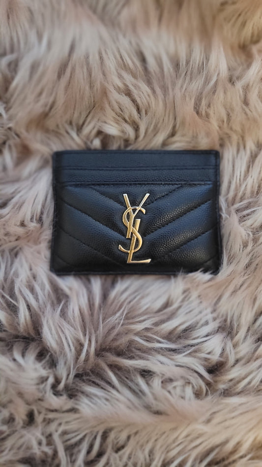 YSL Monogram Card Holder