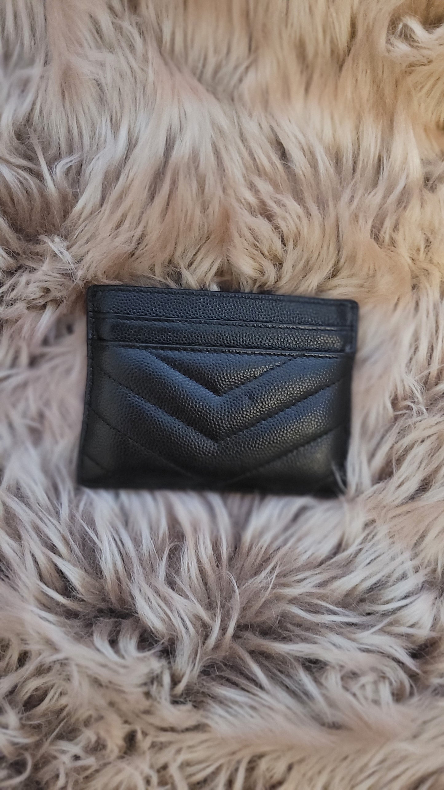 YSL Monogram Card Holder