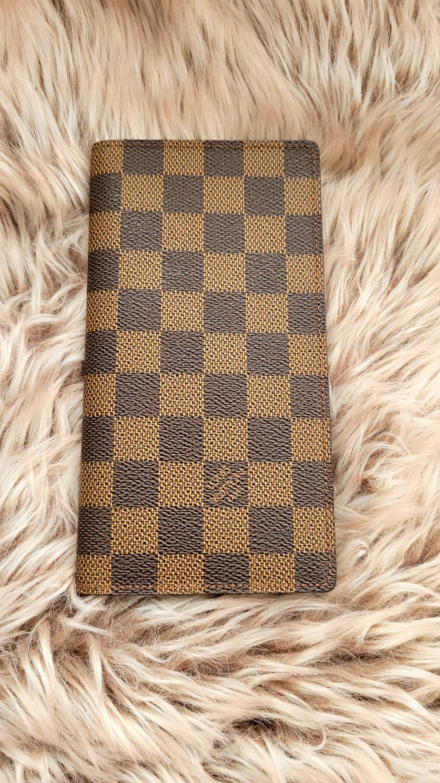 Louis Vuitton Damiere Ebene Porte Valeurs Cartes Credit Bifold Wallet