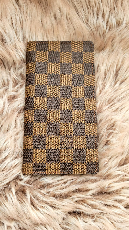 Louis Vuitton Damiere Ebene Porte Valeurs Cartes Credit Bifold Wallet