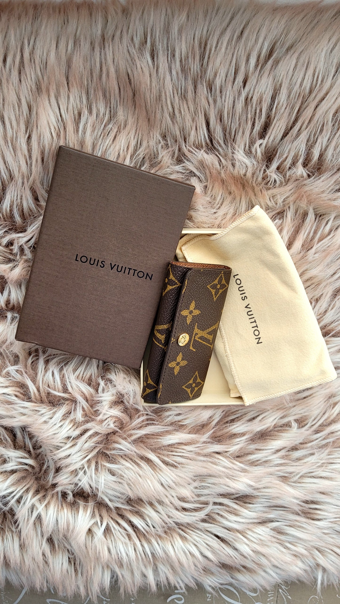 Louis Vuitton Monogram Multi Cles 4 Ring Key Case