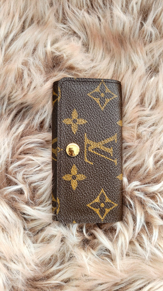 Louis Vuitton Monogram Multi Cles 4 Ring Key Case