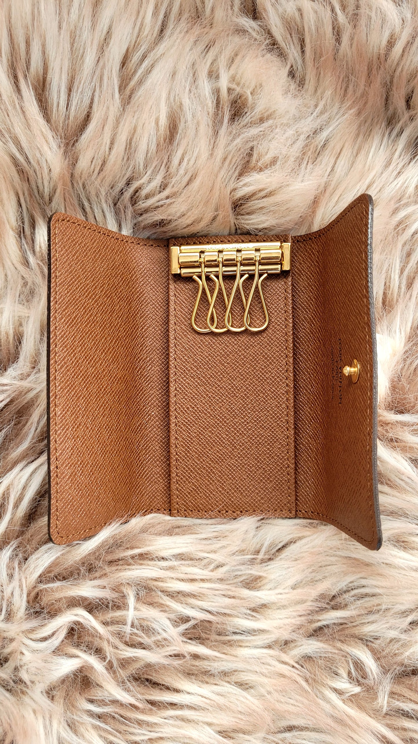 Louis Vuitton Monogram Multi Cles 4 Ring Key Case